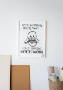 Plakat A3 "Dzieci potrzebują troszkę pomocy"